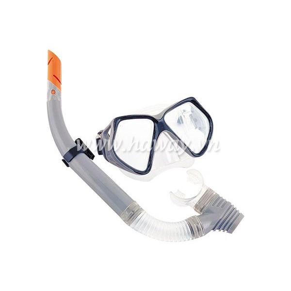 Bộ Kính bơi kèm mặt nạ Bestway 24003 Hydro-Pro Ocean Diver Mask &amp; Snorkel Set