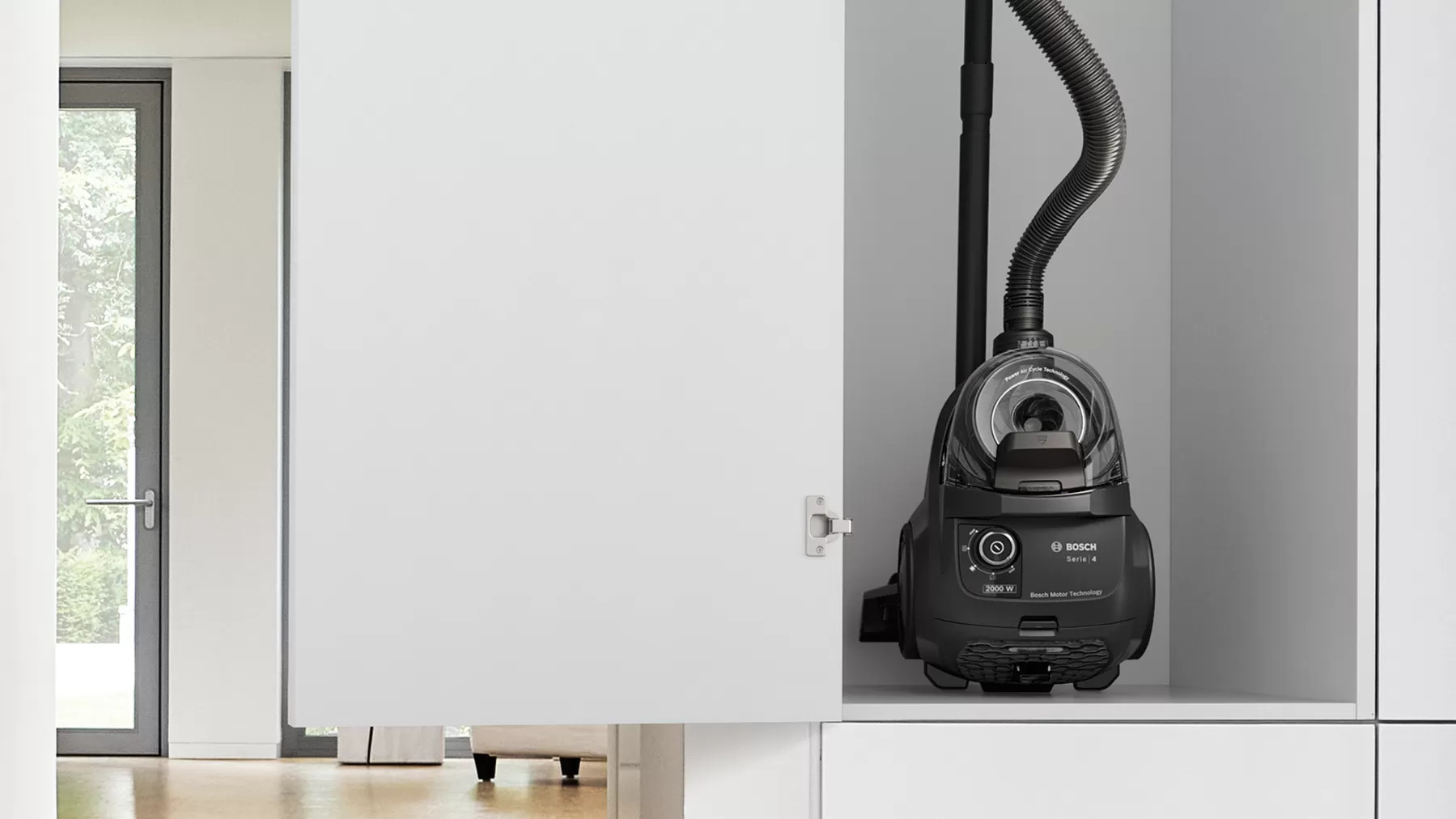Máy hút bụi có dây Bosch BGS21WX100 - Series 4 2000W - Hàng chính hãng