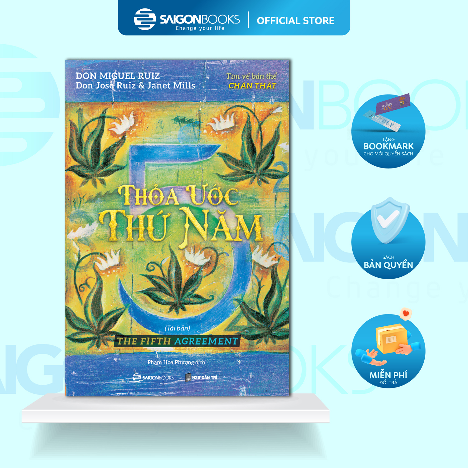 SÁCH – Bốn thỏa ước, Thực hành bốn thỏa ước,Thỏa ước thứ năm, Tiếng nói của tri thức, Vòng tròn lửa Lẻ – Thỏa ước thứ năm – Tìm về bản thể chân thật