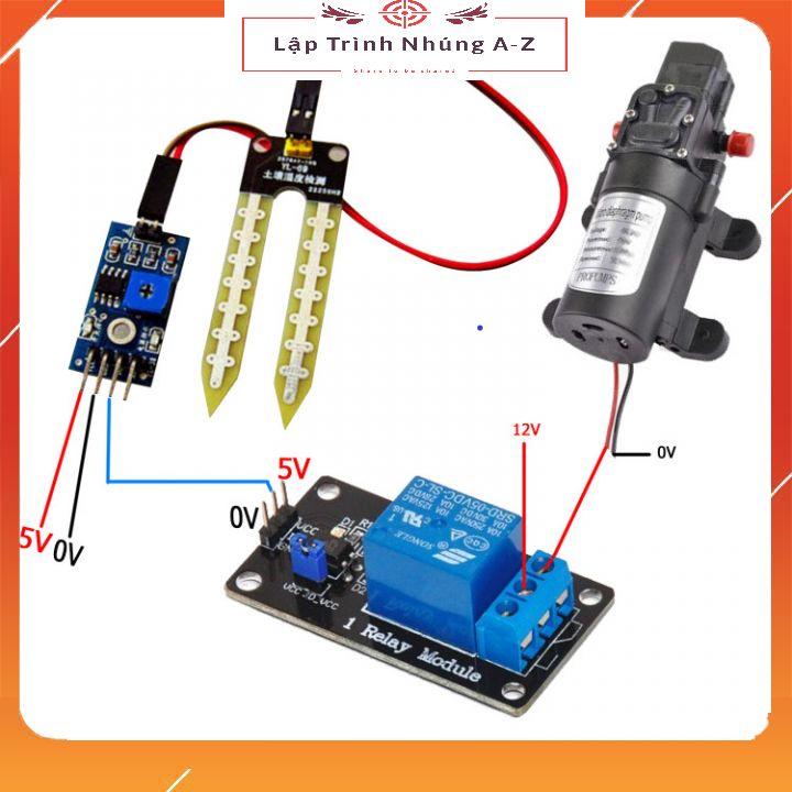 [Lập Trình Nhúng A-Z][29] Module Cảm Biến Độ Ẩm Phát Hiện Độ Âm Của Đất