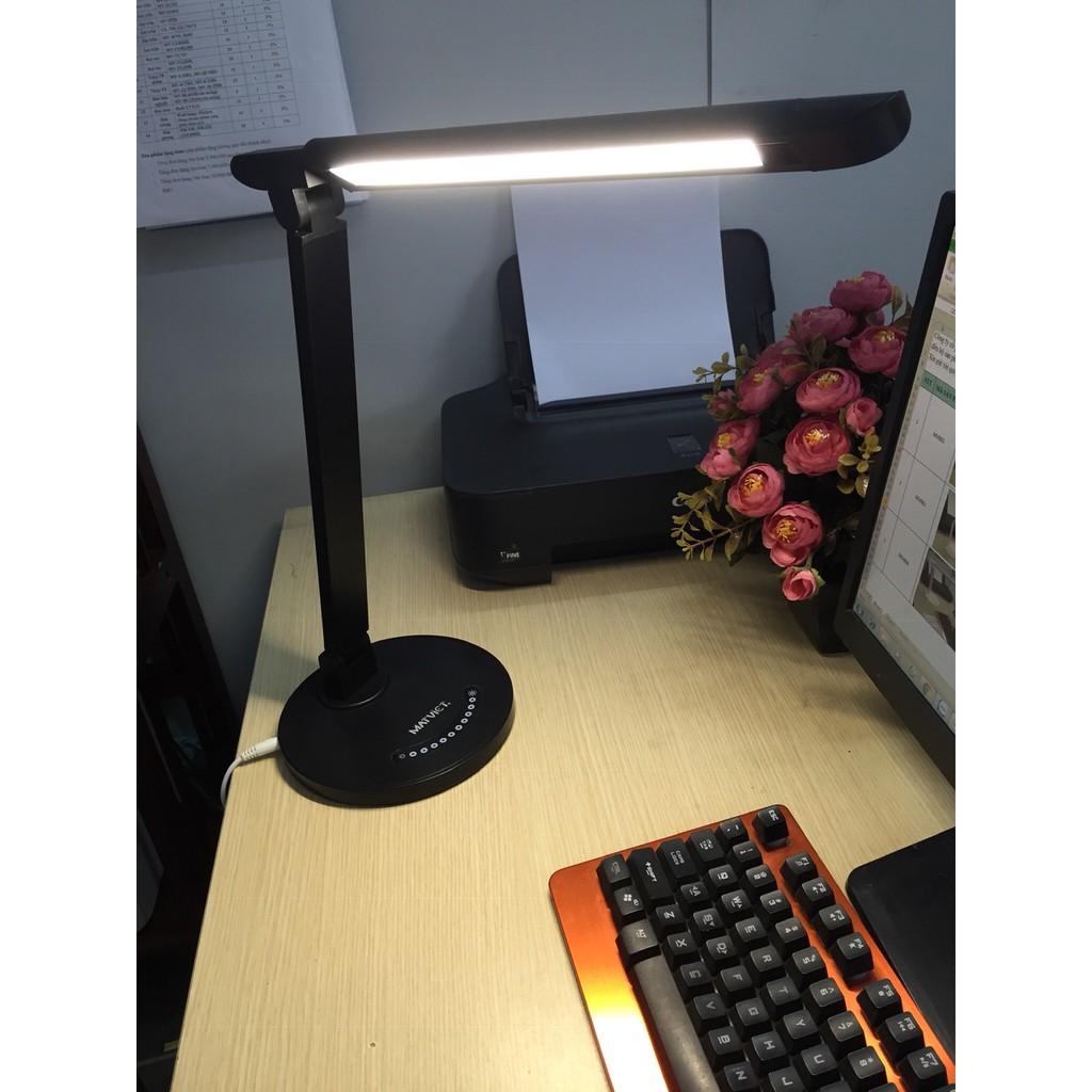 Đèn bàn Led chống cận, Mắt Việt - EK008 -Đ, Cảm biến chạm, Điều chỉnh ánh sáng 10 chế độ, ánh sáng trung tính