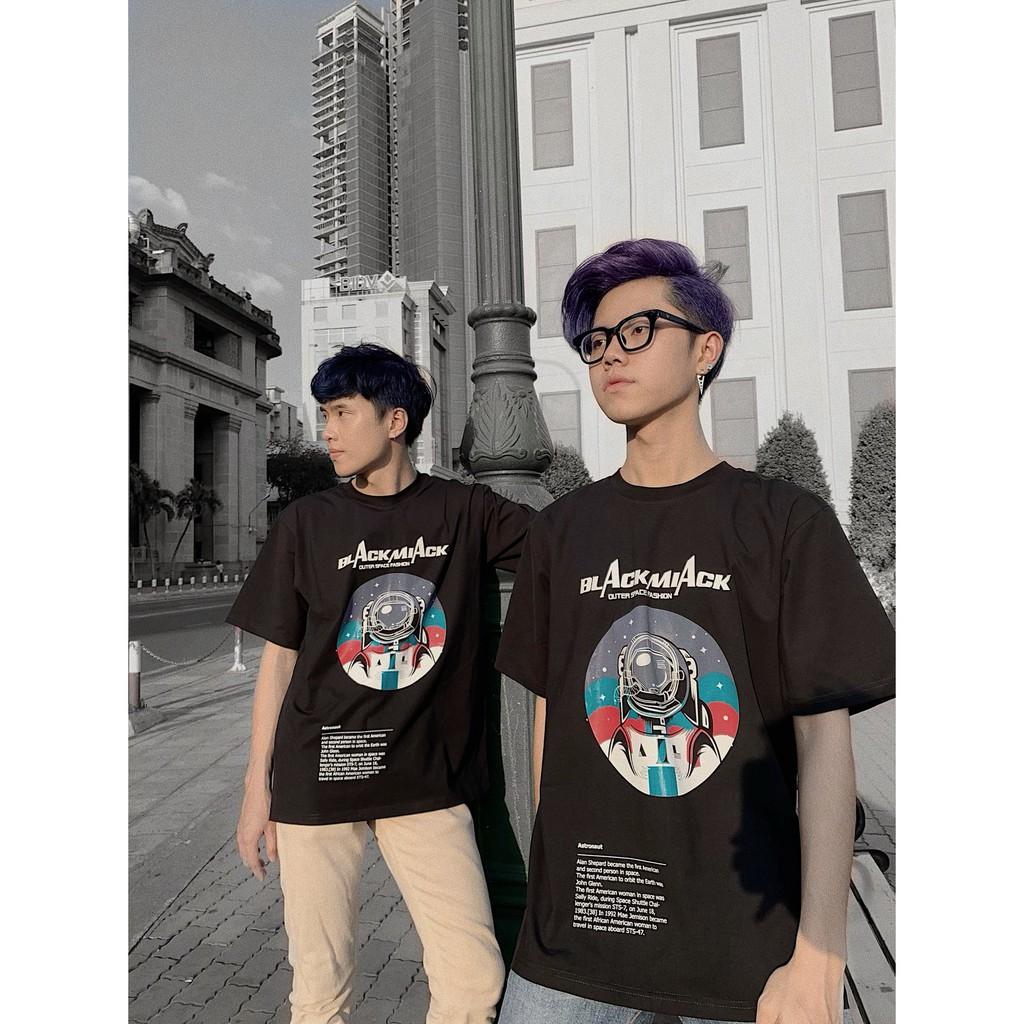 ÁO PHI HÀNH GIA ASTRONAUT - Áo thun cotton BLACKMIACK - Thun form rộng Unisex