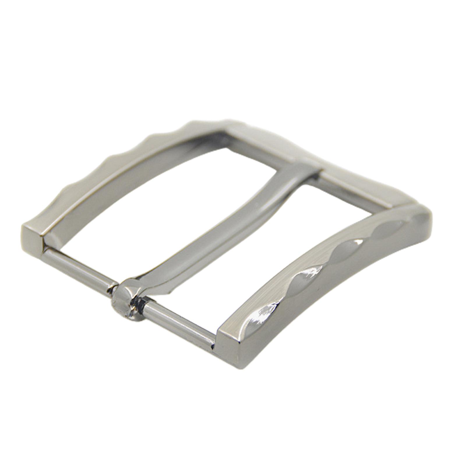 Single Prong Rectangular Belt Buckle Waist Belt Buckle, Alloy Belt Buckle, Pin Buckle for Men Women Leather Belt