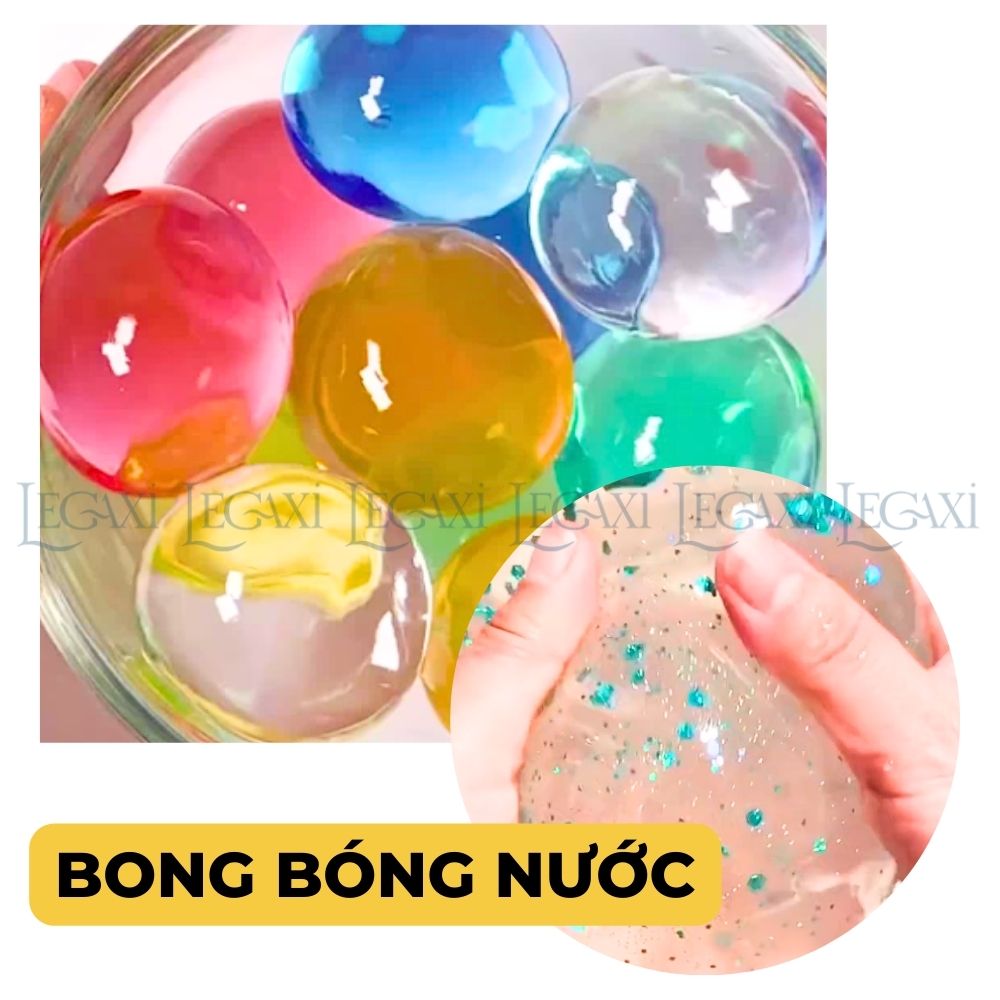 Băng keo dính 2 mặt nano Thổi bong bóng Quả bóng nước Trong suốt Đồ chơi Hot Trend Xả stress Thủ công DIY bản Rộng 5cm Dày 2mm Legaxi