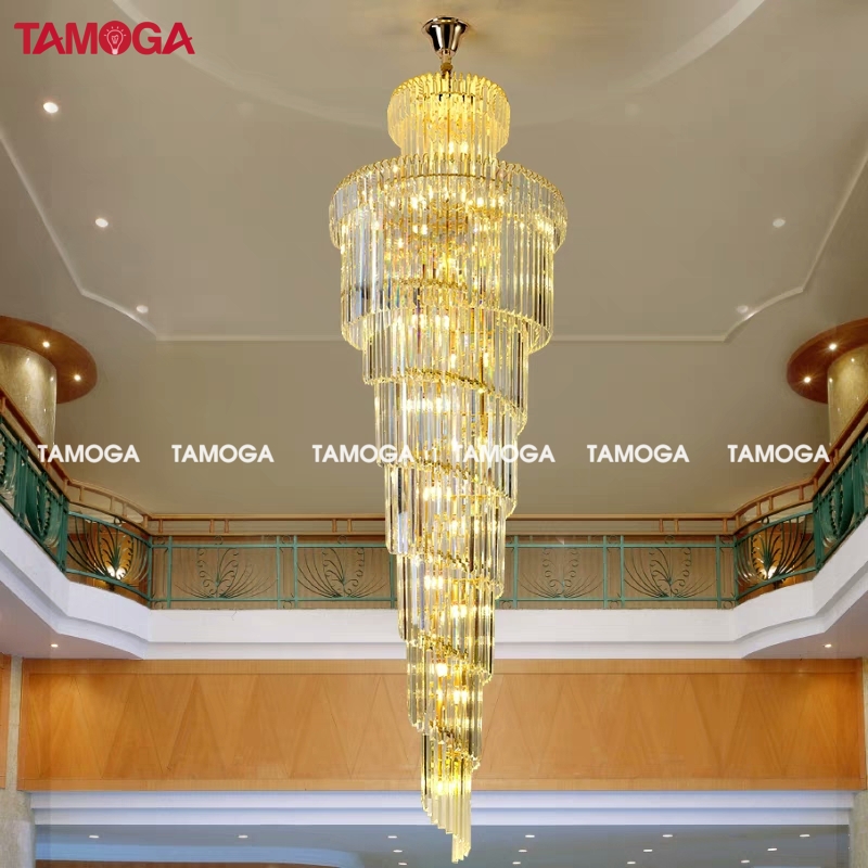 Đèn thả vòng phòng khách pha lê TAMOGA ISA MS011