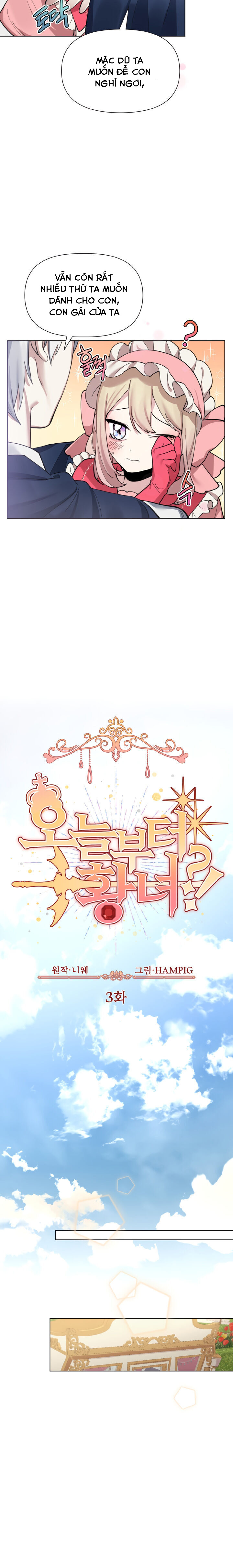 từ hôm nay,tôi sẽ là công chúa! chapter 3 6