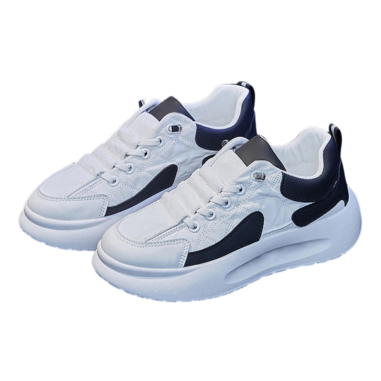 Women Casual Shoes Trainers Fashion Comfortable Lightweight Lace up Sneakers for Camping