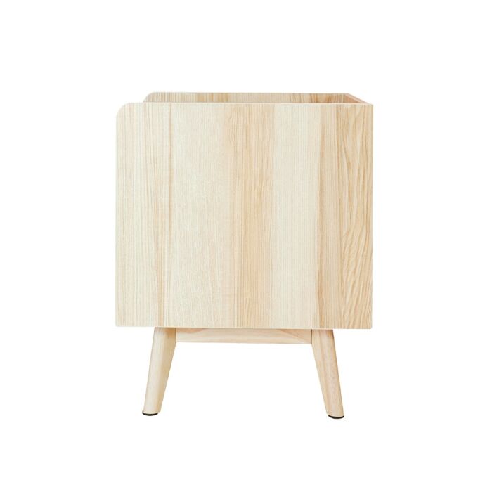 SB Furniture, KC-PLAY, Jabo Bedside Cabinet, Lindberg Oak Color, W40xD40xH50 cm.