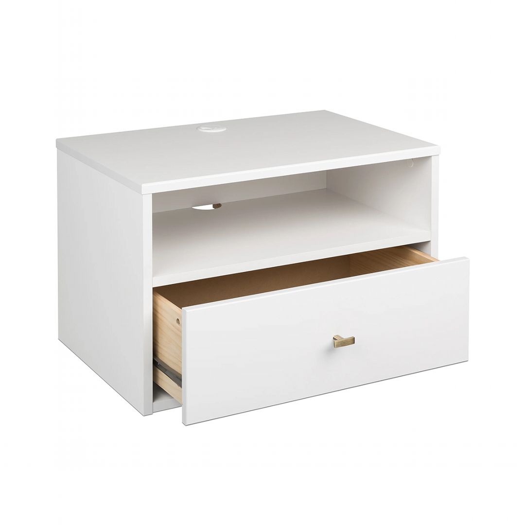 Kệ gỗ đầu giường hiện đại SMLIFE Neogen | Gỗ MDF dày 17mm chống ẩm | D58xR38xC36cm