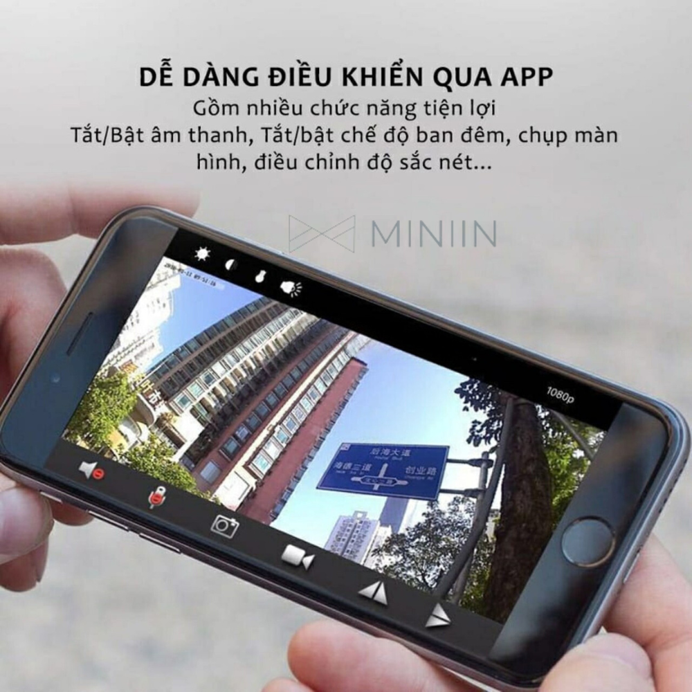 Camera Giám Sát Chống Trộm, Camera Wifi Mini Không Dây A9, Độ Phân Giải 720P, App Xem Từ Xa - HÀNG CHÍNH HÃNG MINIIN