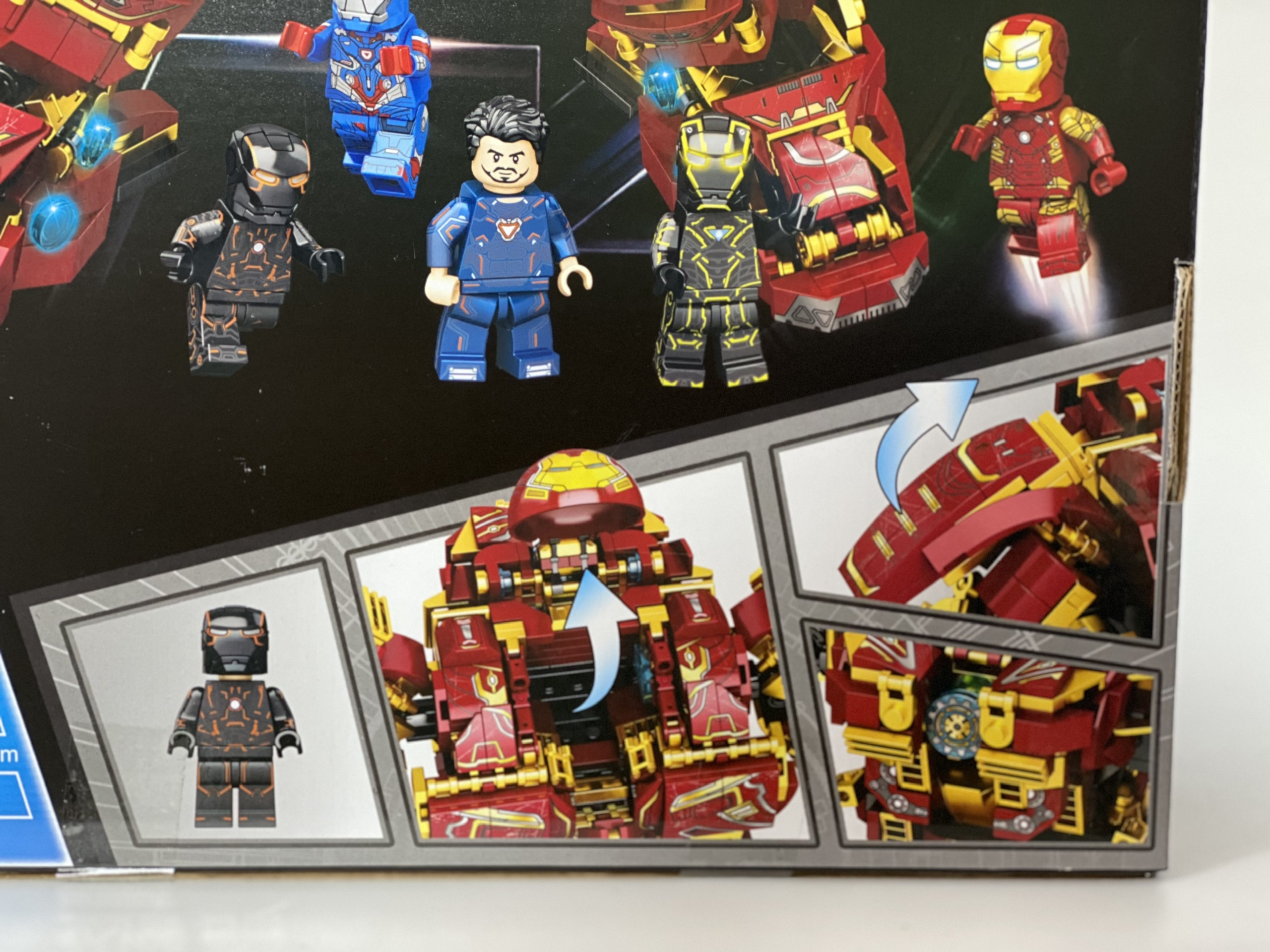 1450PCS ĐỒ CHƠI LẮP GHÉP MÔ HÌNH NGƯỜI SẮT HULKBUSTER 76026