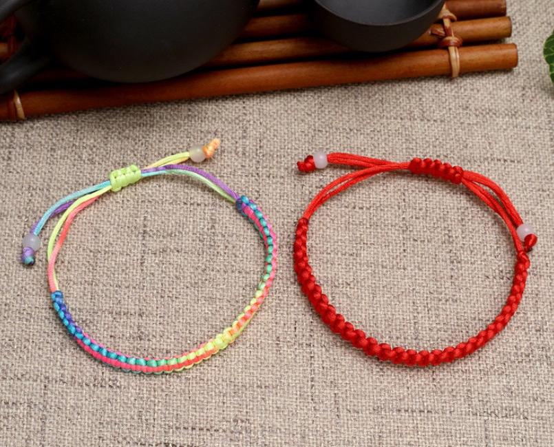 Bộ 2 Vòng tay chỉ đỏ may mắn sức khỏe