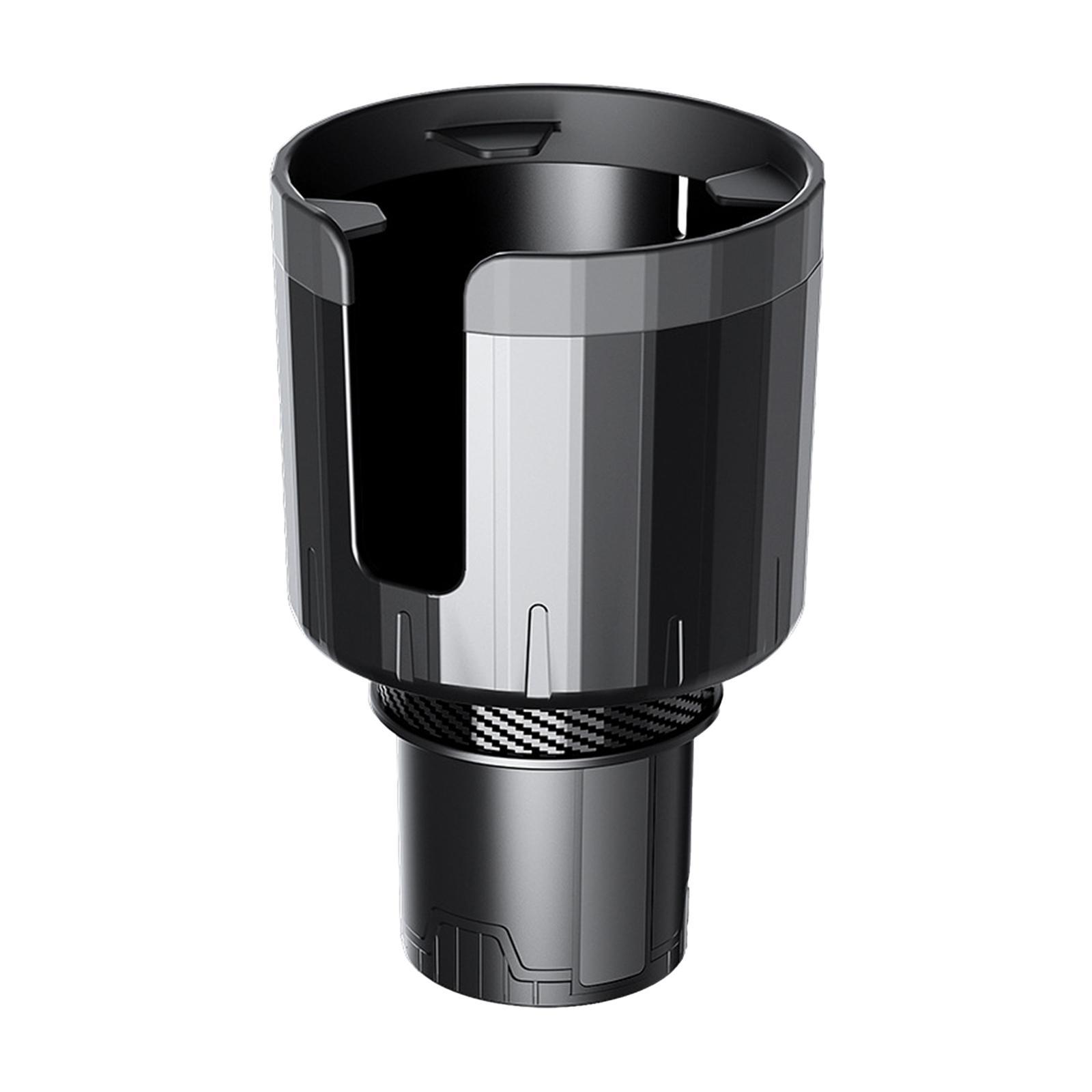 Car Cup Holder Expander ,Adjustable Base Rotatable Accessory Organizer Expandable Car Drink Holder Expander for Automobile Bottles Mugs