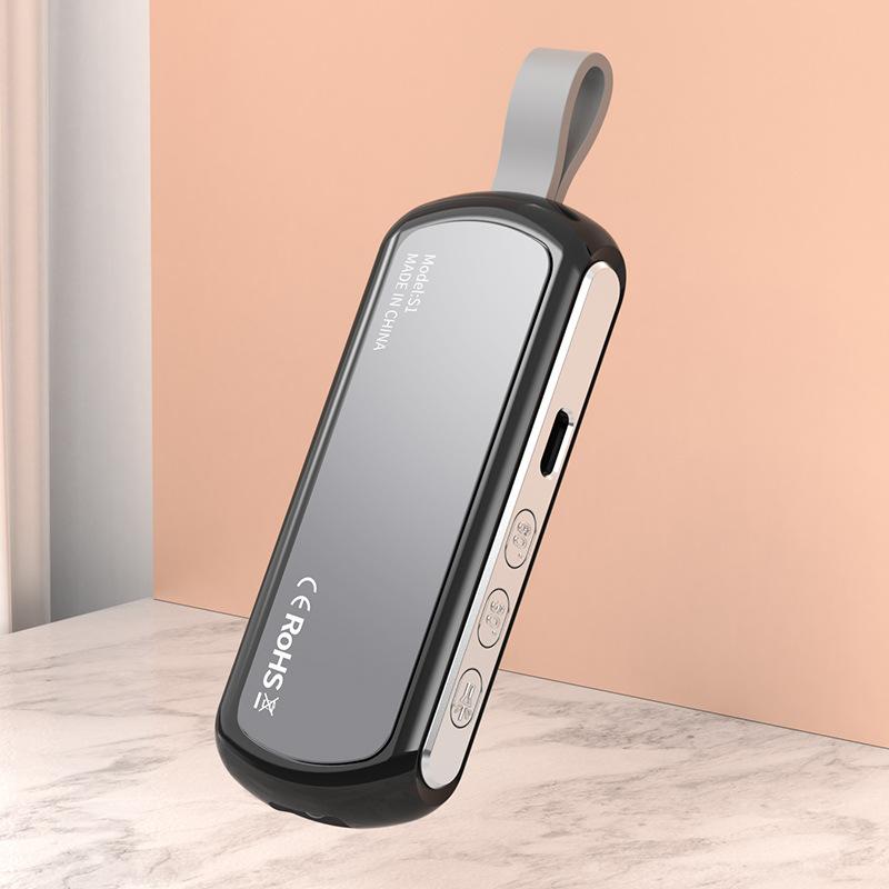 Dây dẫn xương Bluetooth 5.2 Loa dưới cái gối giảm tiếng ồn Máy nghe nhạc âm thanh âm thanh với đèn pin hỗ trợ giấc ngủ Color: White-gold