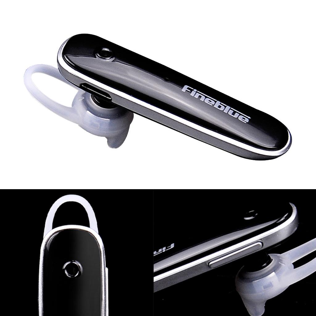 Fineblue Bluetooth 4.0 Headset Universal Earbud Earpiece Earhook