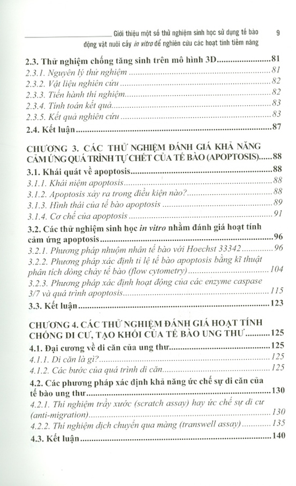 Giới Thiệu Một Số Thử Nghiệm Sinh Học Sử Dụng Tế Bào Động Vật Nuôi Cấy In Vitro Để Nghiên Cứu Các Hoạt Tính Tiềm Năng