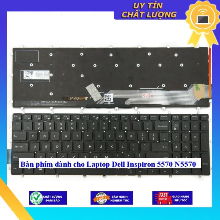 Bàn phím dùng cho Laptop Dell Inspiron 5570 N5570 - Hàng Nhập Khẩu New Seal
