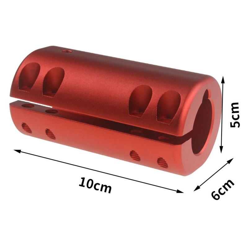 Bộ cơ sở bảo vệ Cố định Cực For cho Xiaomi M365 / Pro điện Color: Red