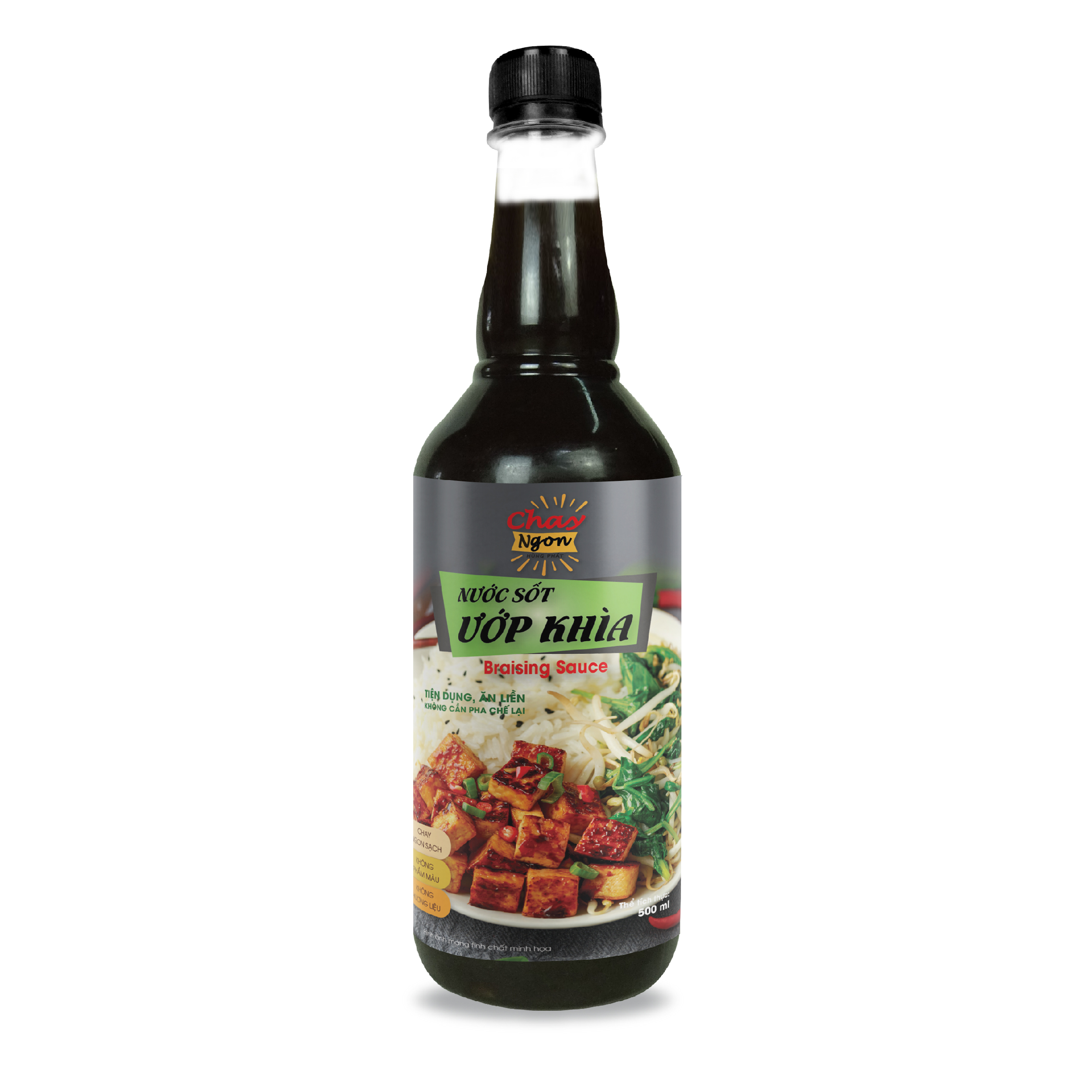 NƯỚC SỐT ƯỚP KHÌA (500 ML) - Thương hiệu Chay Ngon Hùng Phát