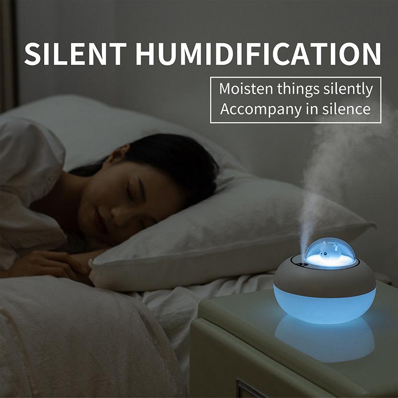 Máy Phun Sương Tạo Độ Ẩm Mini Điều Hòa Không Khí Cho Nhà Bay Hơi Thơm Phòng Ống Giác Hơi Xông Phòng Ẩm Khuếch Tán Ngủ Cấp Tắt Tiếng