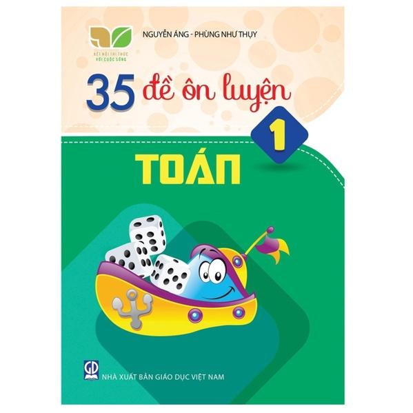 Sách - Combo 35 đề ôn luyện lớp 1 - Kết nối tri thức với cuộc sống (Toán +Tiếng Việt)