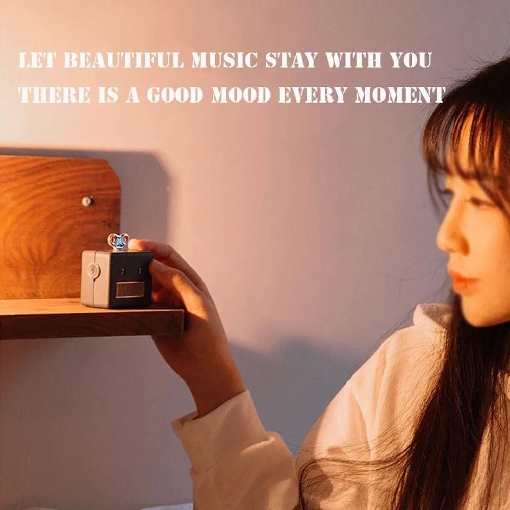 Loa 3Life Mini hình rô bốt hoạt hình âm thanh trầm kết nối bluetooth có mic dùng cho cuộc gọi rảnh tay Hàng nhập khẩu