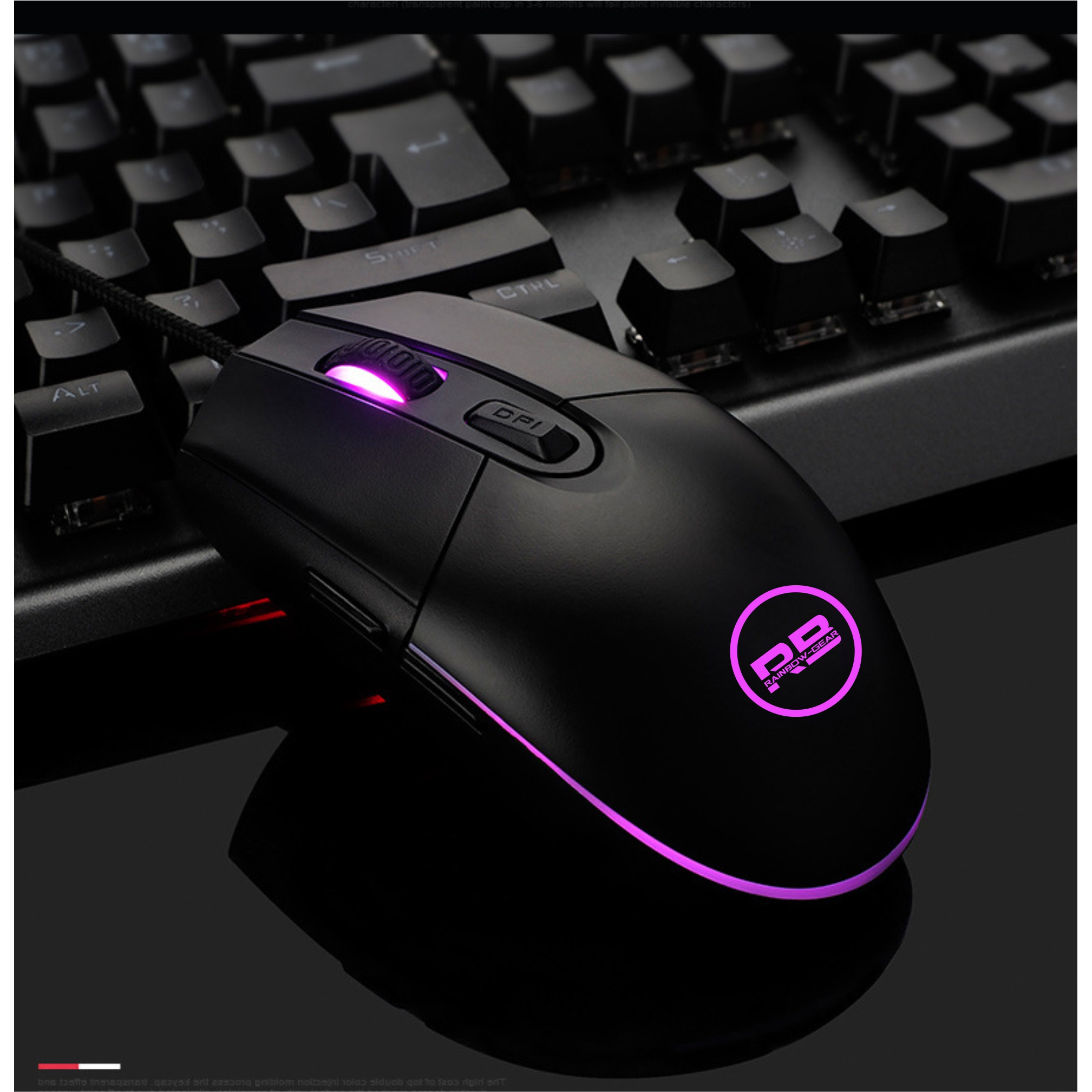 Mouse Gaming Rainbow R102