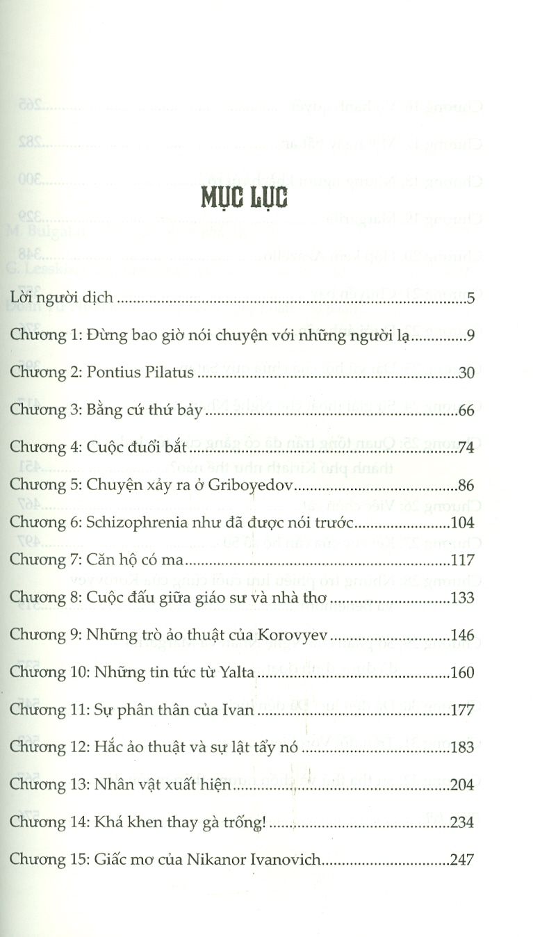 Nghệ Nhân Và Margarita - Mikhail Bulgakov