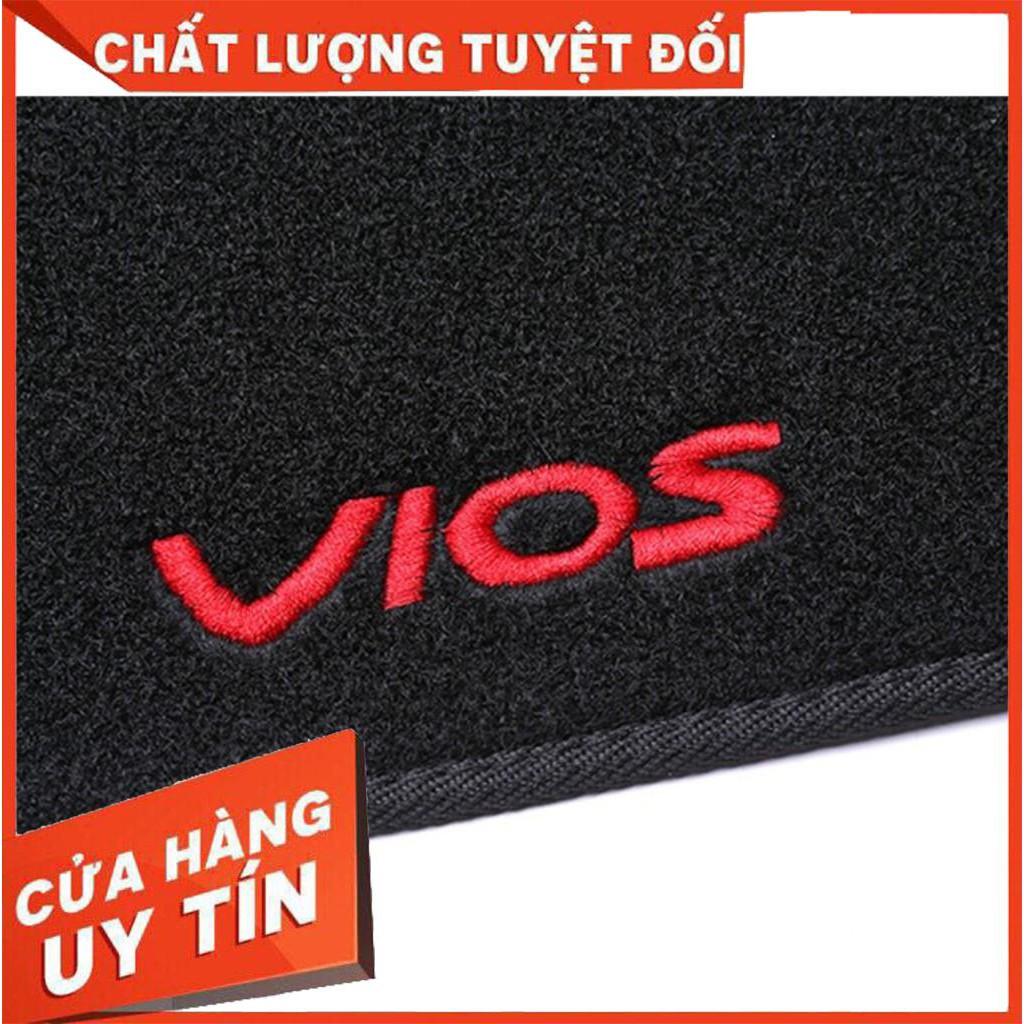 Vios,Thảm taplo nỉ xe Vios 2008-2019 - loại dày