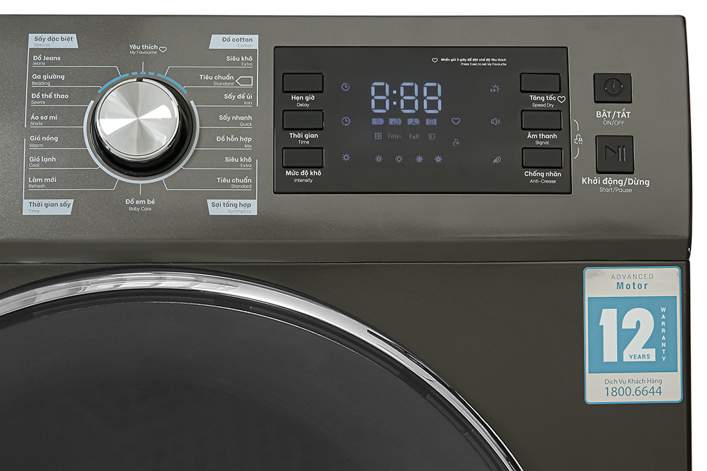 Máy sấy ngưng tụ Casper 8 kg TD – 80CGB - Hàng chính hãng