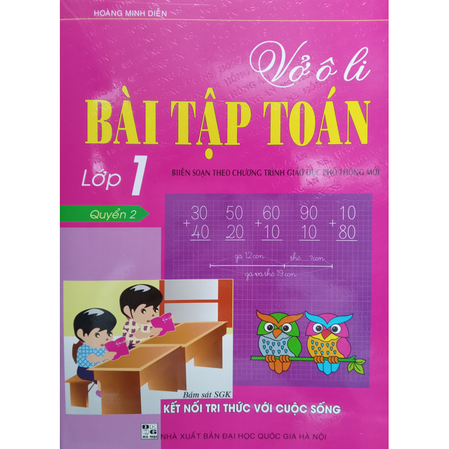 Vở Ô Li Bài Tập Toán 1 - Quyển 2 (Bám Sát SGK Kết Nối Tri Thức Với Cuộc Sống)