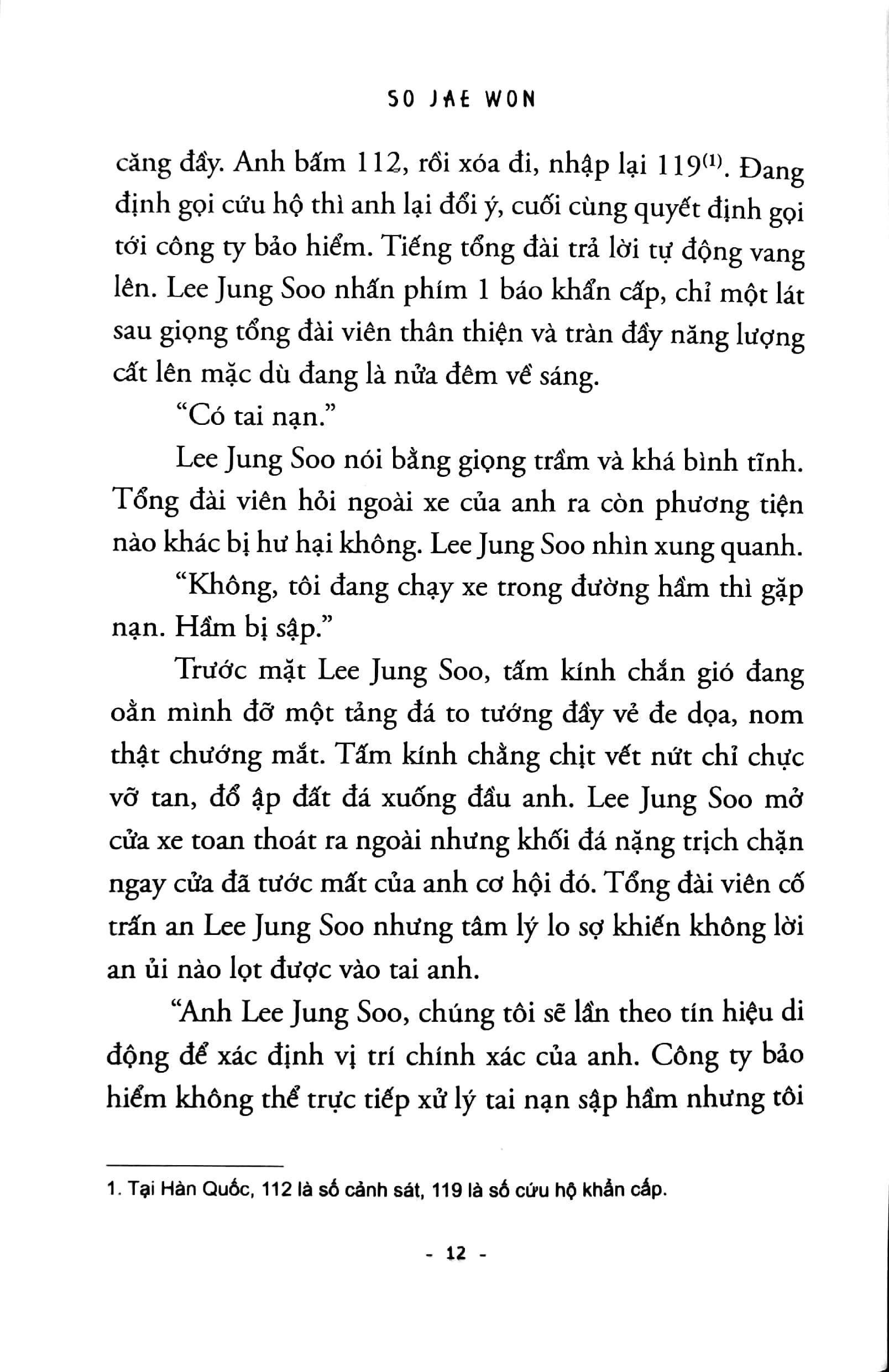 Đường Hầm - So Jae W on