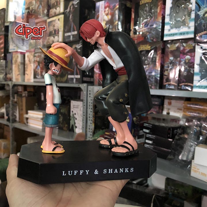 Mô hình Luffy và Shanks - One Piece - Figure Luffy Shanks