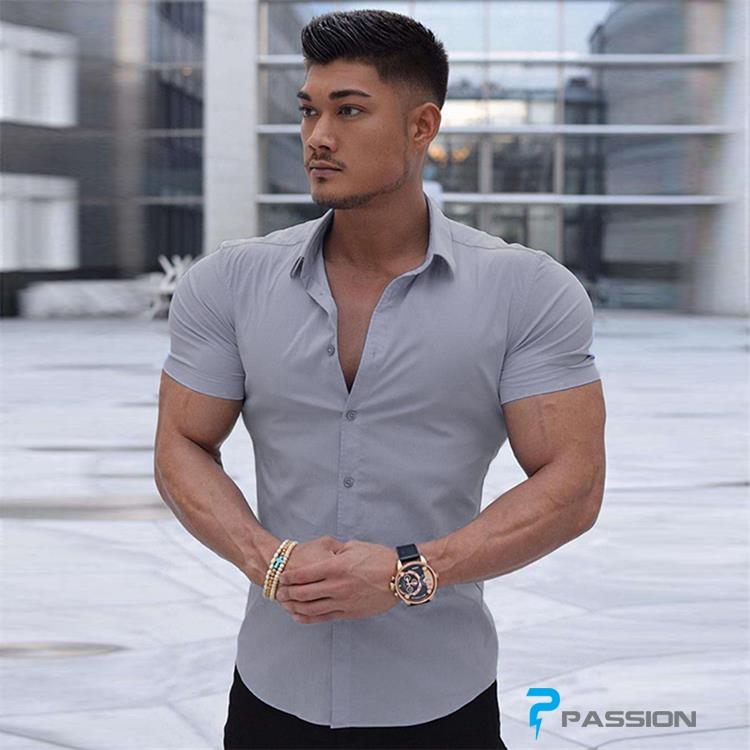 Áo sơ mi nam body cao cấp A507