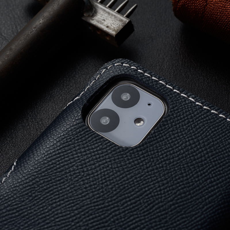 Bao Da dành cho iphone 11 Da Bò Safiano