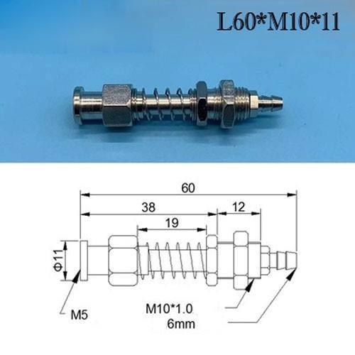 Giác hút chân không công nghiệp đầu lắp 8mm, giác hút robot ,