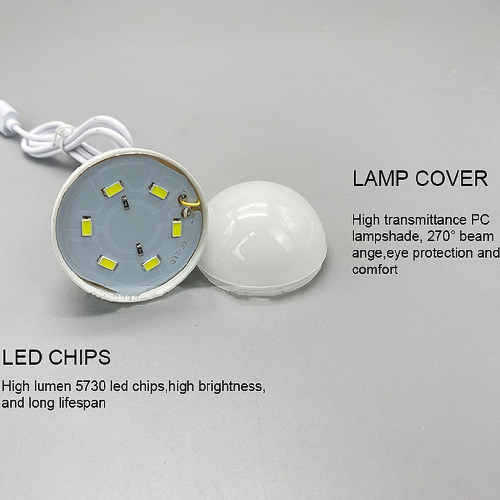 Bóng Đèn Led USB siêu sáng tiện dụng 5W - Ánh sáng trắng