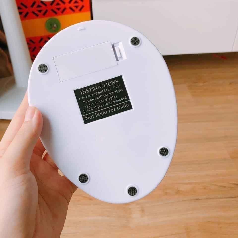 Cân Điện Tử Nhà Bếp Mini Electronic Kitchen Scale Cân Thực Phẩm 5Kg – 1G Tặng Kèm Pin - Hàng chính hãng
