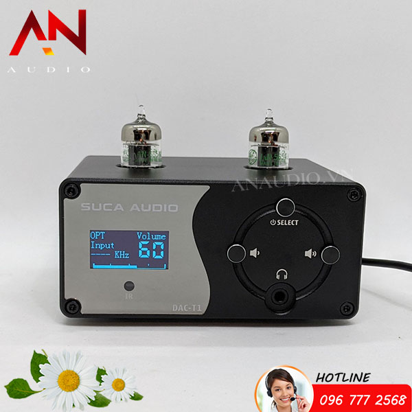 GIẢI MÃ TÍCH HỢP PRE ĐÈN SUCA-AUDIO DAC T1 - Hàng Chính Hãng