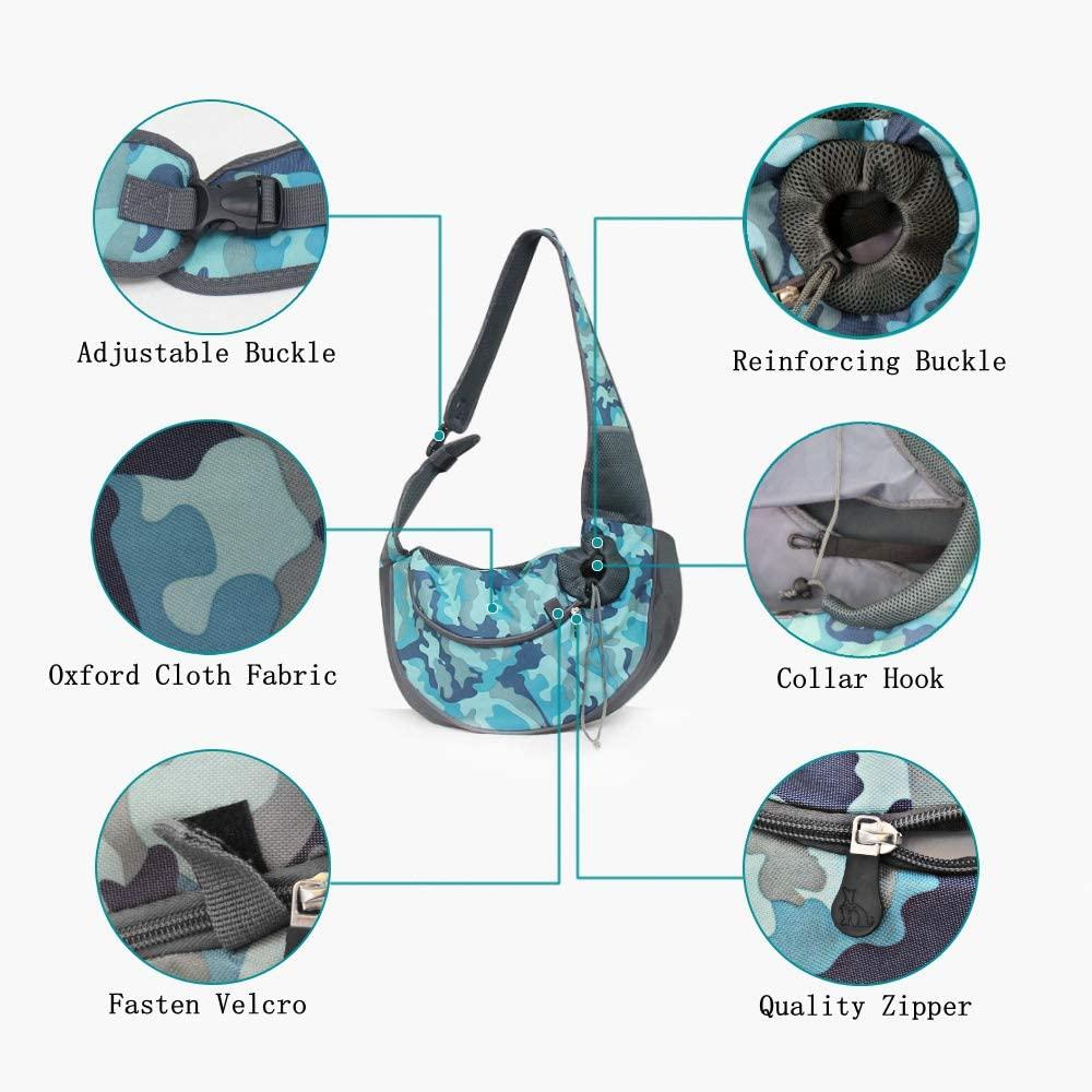 Túi địu cho chó/mèo Túi địu chó và chó mèo Puppy Cat Shoulder Túi địu thú cưng Túi địu-L