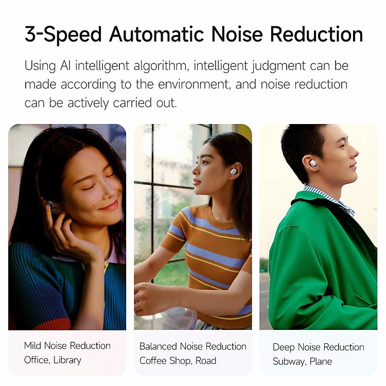 Tai Nghe Không Dây Xiaomi Redmi Buds 4 TWS Bluetooth 5.2 35dB Khử Tiếng Ồn 2 Tiếng Ồn 30 Giờ IP54-Hàng chính hãng
