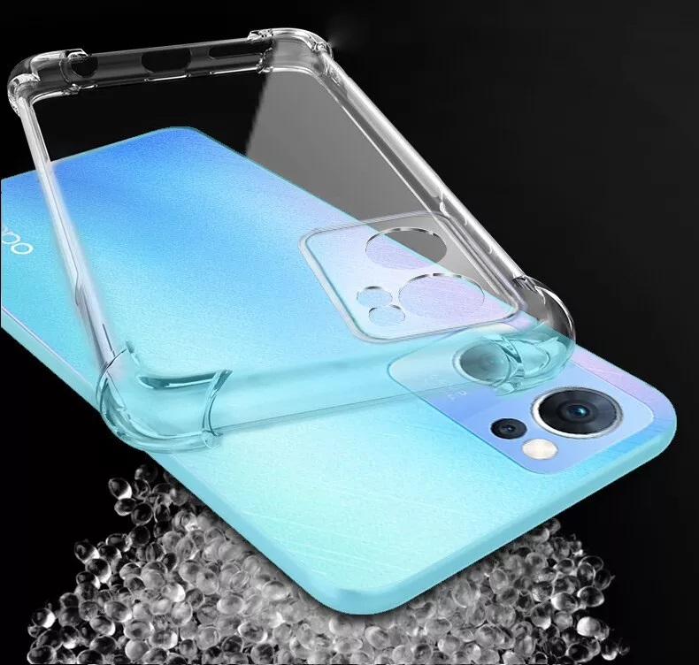 Ốp Lưng Cao Cấp Dẻo Silicon trong Suốt Dành Cho OPPO Reno8 Pro, Reno8 5G, Reno8 Z 5G Chống Sốc 4 góc, Khoét Lỗ Bảo vệ Camera