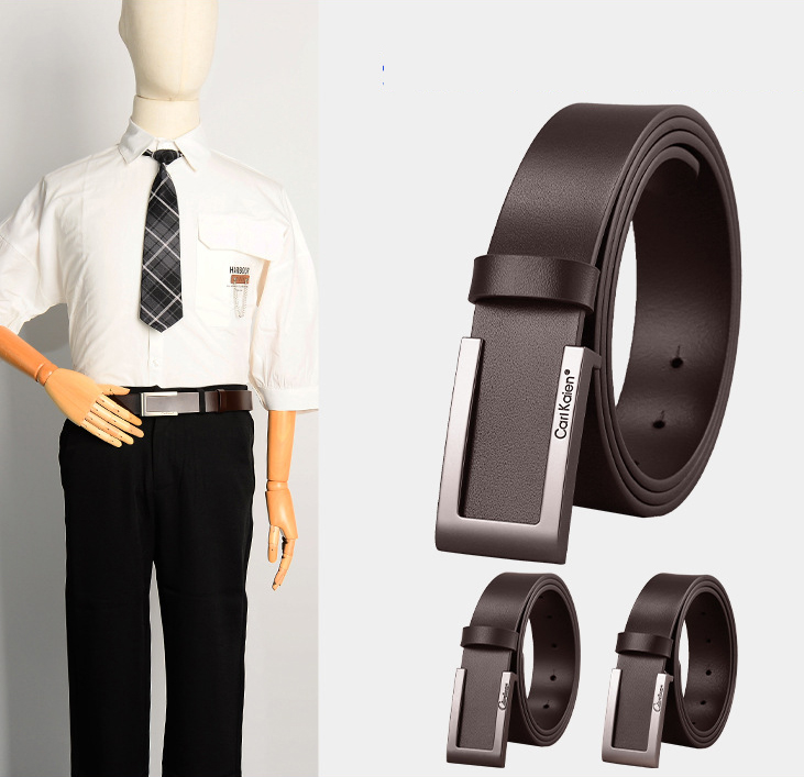 Thắt lưng nam DA BÒ THẬT - BEE GEE N8044