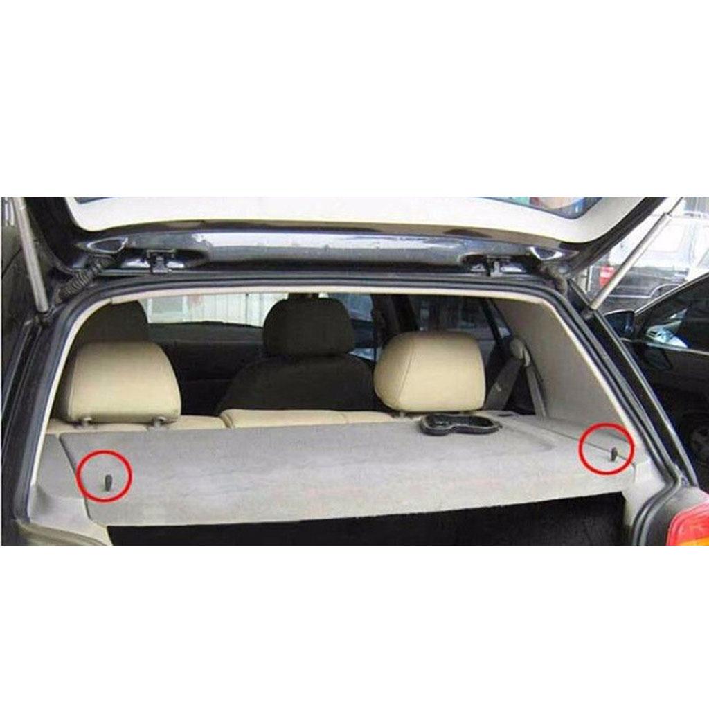 2 Pieces Car Rear Interior Parcel Shelf String Strap for VW Golf MK6 GTI R20