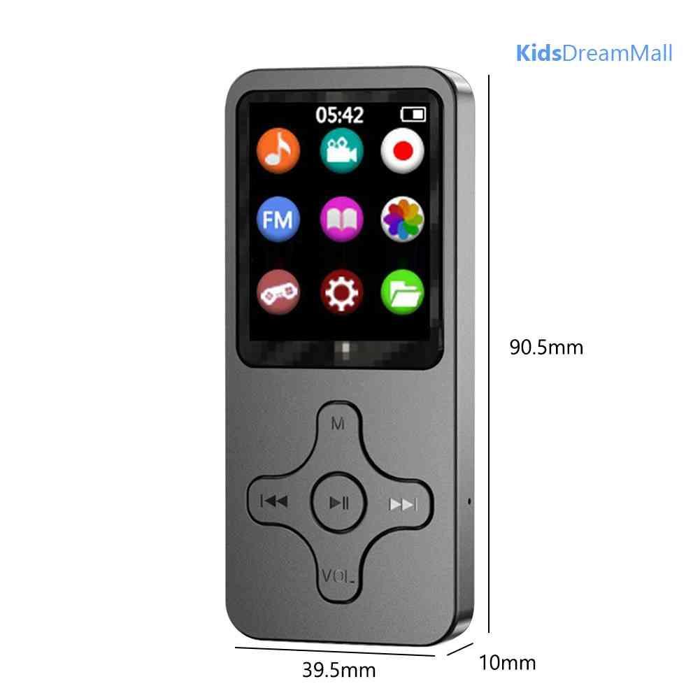 Máy Nghe Nhạc MP4 Video MP3 FM Radio Bluetooth 5.0 Dành Cho Học Sinh