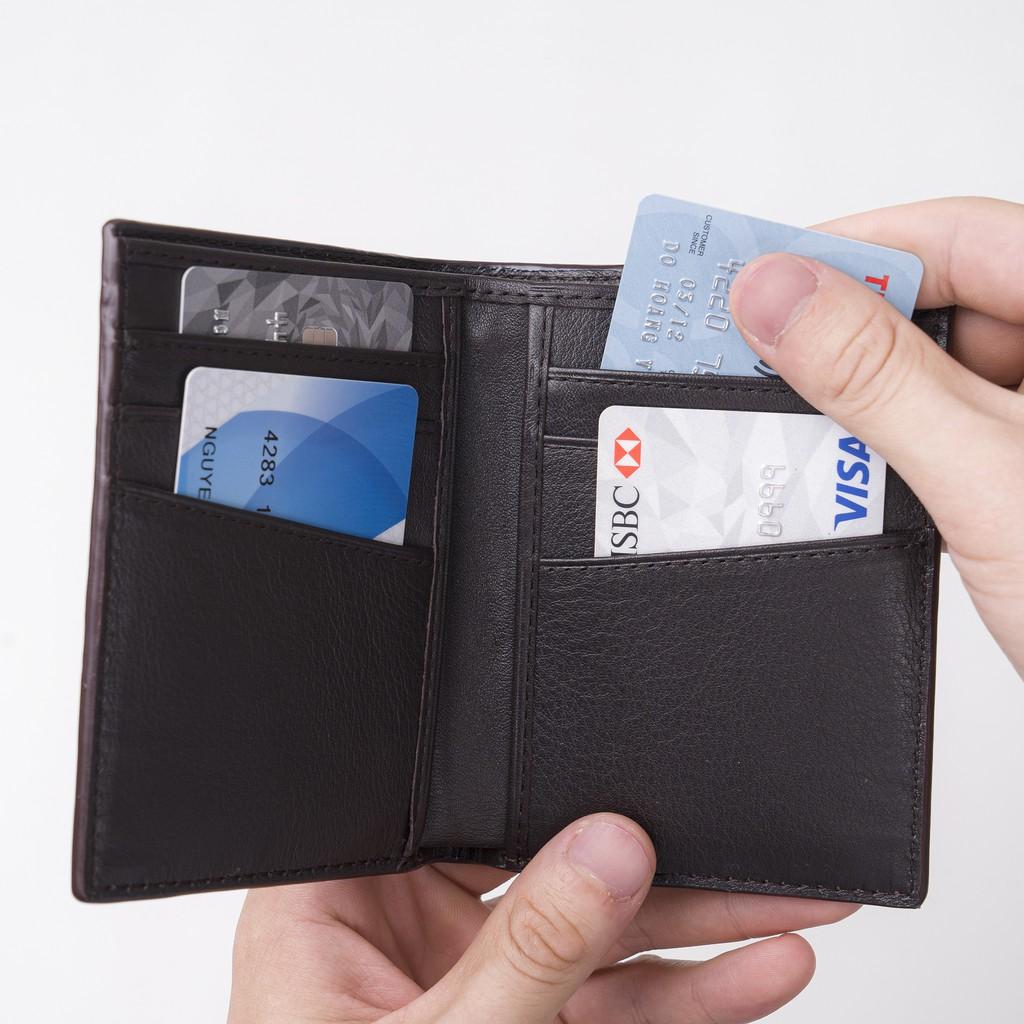 Ví Da Nam Da Bò Cao Cấp Màu Nâu WT Leather 010204501