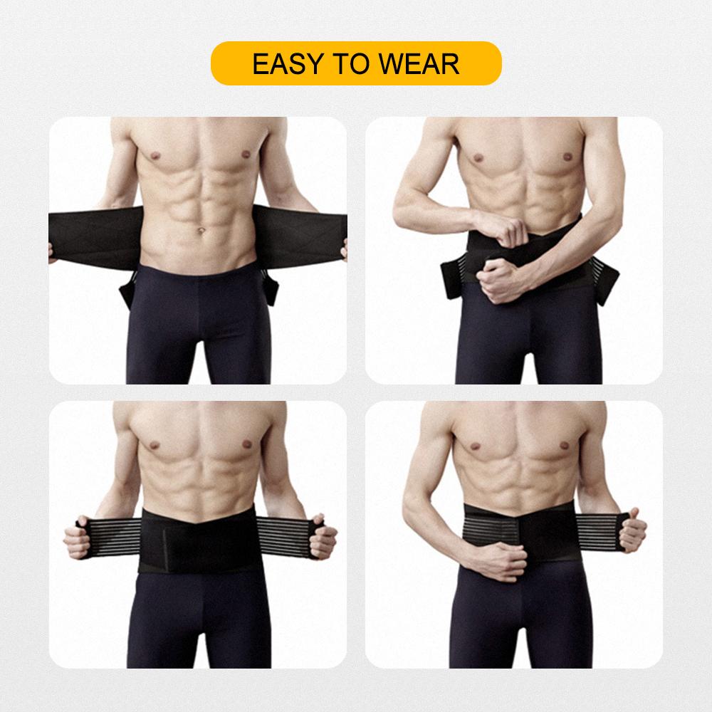 Lumbar Back Support Belt for Men Women Lightweight Breathable Lower Back Brace for Lower Back Pain Relief Sciatica