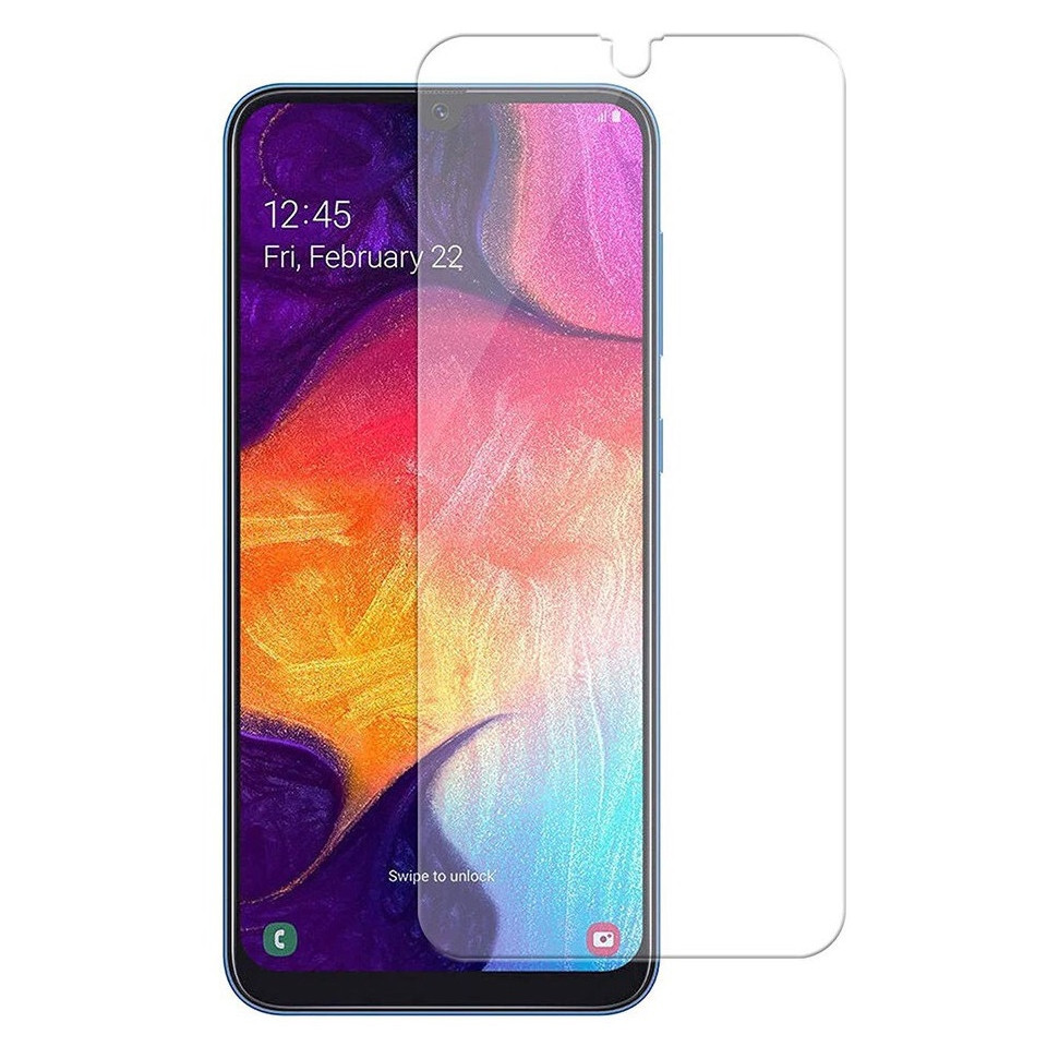 Tấm dán kính cường lực cho Samsung Galaxy A50s trong suốt chống vỡ màn hình, chống trày xước màn hình