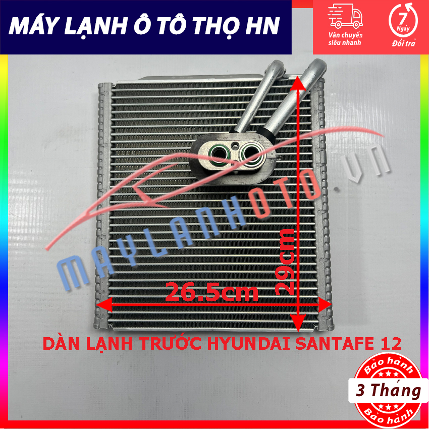 Dàn lạnh Hyundai Santafe 2012 2013 2014 2015 2016 hàng xịn Hàn Quốc 12 13 14 15 16