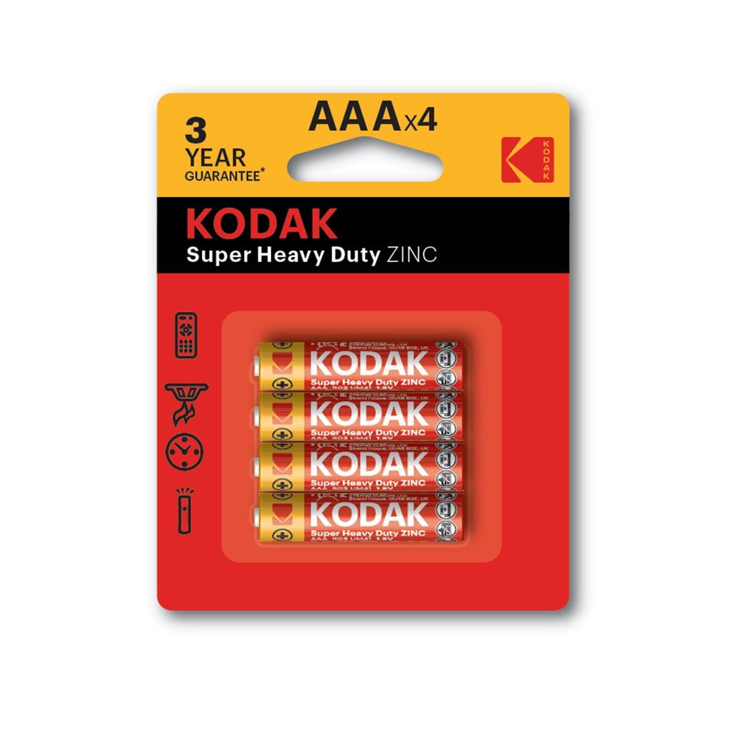 Bộ 4 Pin tiểu Kodak Alkaline AAA điện thế 1.5V Uncle Bills IB0120